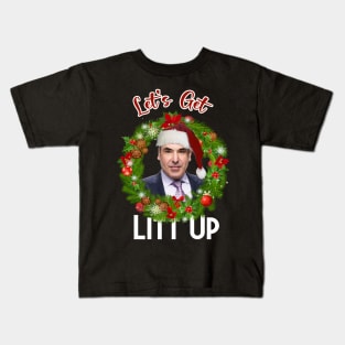 Let's Get Litt Up Funny Louis Litt up Kids T-Shirt